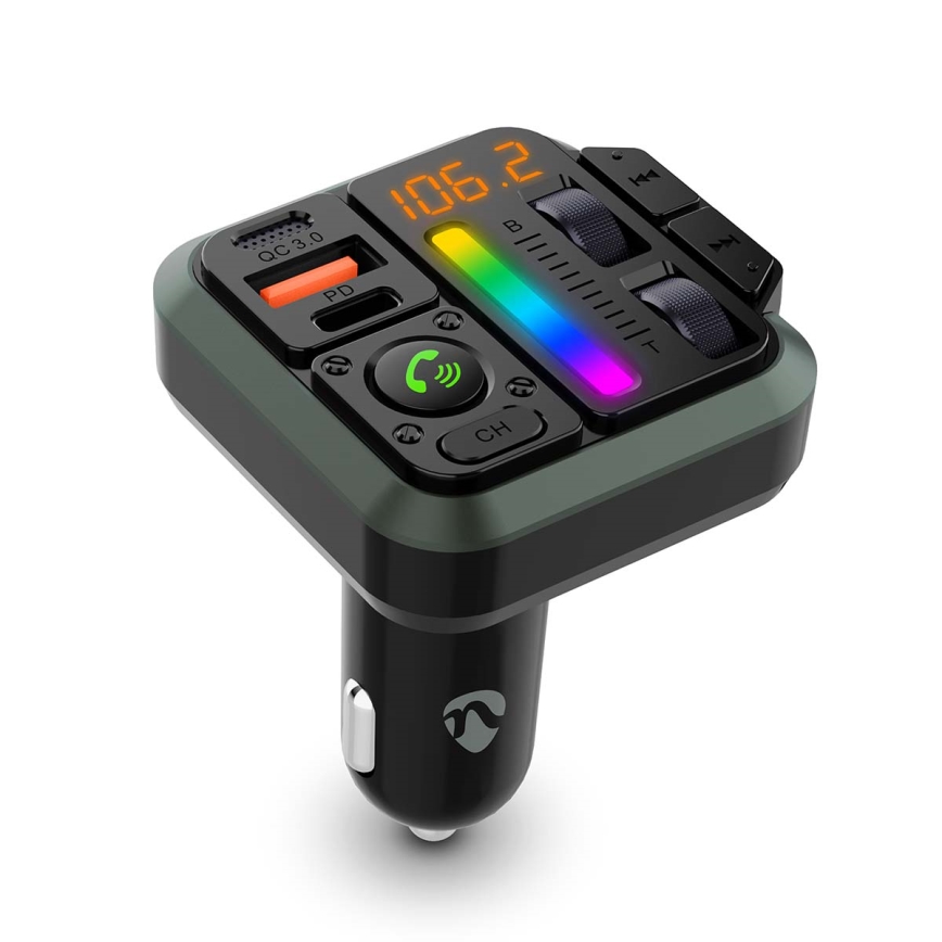 FM autolähetin handsfree-toiminnolla