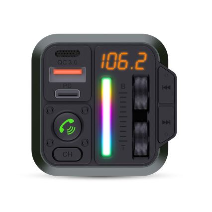FM autolähetin handsfree-toiminnolla