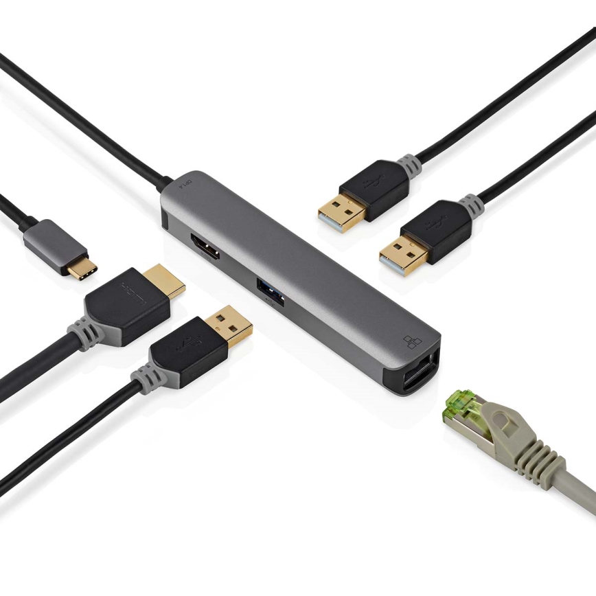 Monitoiminen USB hub