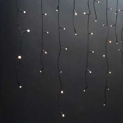 LED Valoverho ulkokäyttöön 180xLED/7 funktiota 10,9m IP44 lämmin valkoinen
