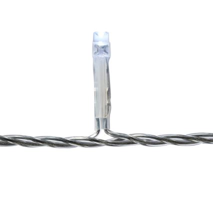 LED Valoverho 180xLED/7 funktiota 10,9m IP44 kylmä valkoinen