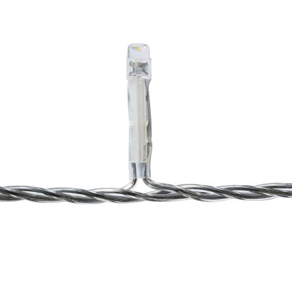 LED Valoketju 360xLED/7 funktiota 14m IP44 kylmä valkoinen