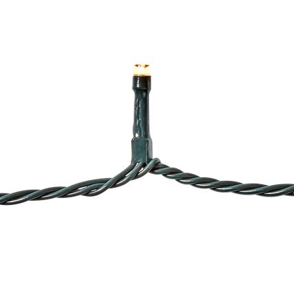 LED Valoverho ulkokäyttöön 180xLED/7 funktiota16,5m IP44 lämmin valkoinen