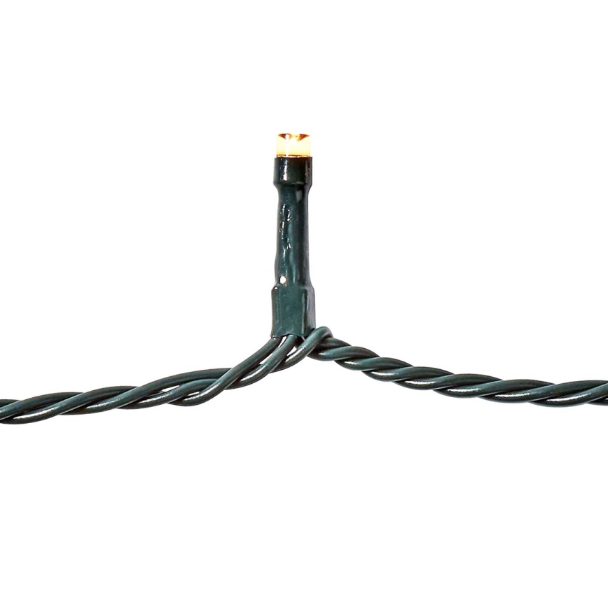 LED Valoverho ulkokäyttöön 180xLED/7 funktiota16,5m IP44 lämmin valkoinen
