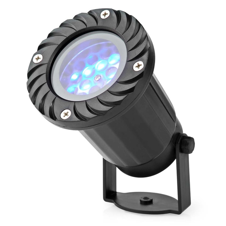 LED lumihiutaleprojektori joulu ulkokäyttöön 5W/230V IP44