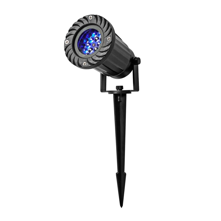 LED lumihiutaleprojektori joulu ulkokäyttöön 5W/230V IP44