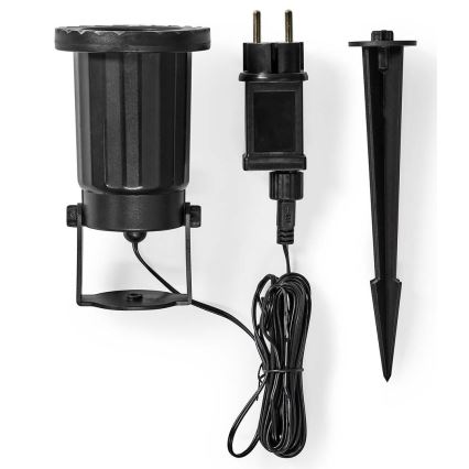 LED lumihiutaleprojektori joulu ulkokäyttöön 5W/230V IP44