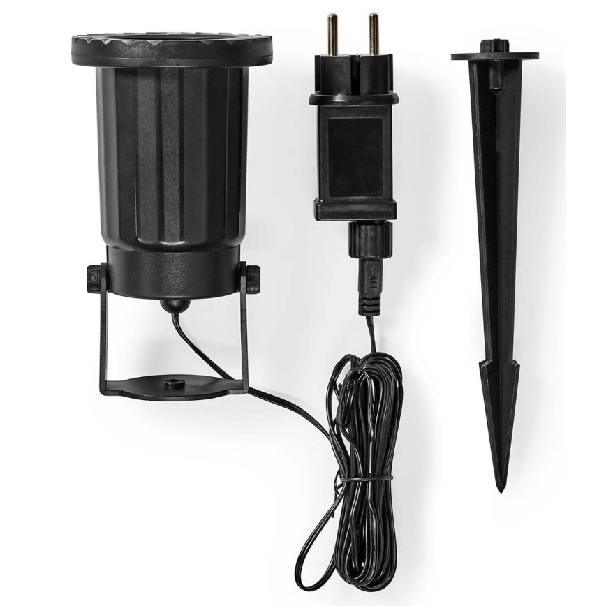 LED lumihiutaleprojektori joulu ulkokäyttöön 5W/230V IP44