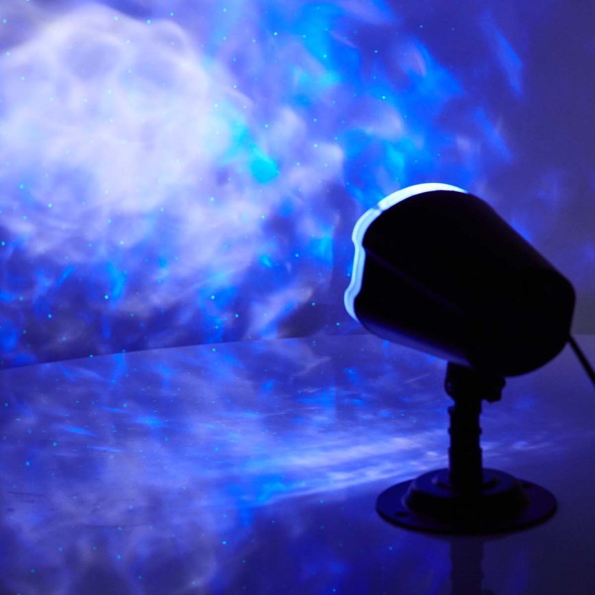 LED-laserprojektori 6W/230V IP65 + kaukosäädin