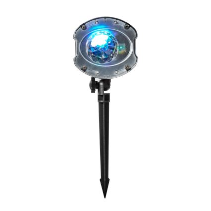 LED-laserprojektori 6W/230V IP65 + kaukosäädin