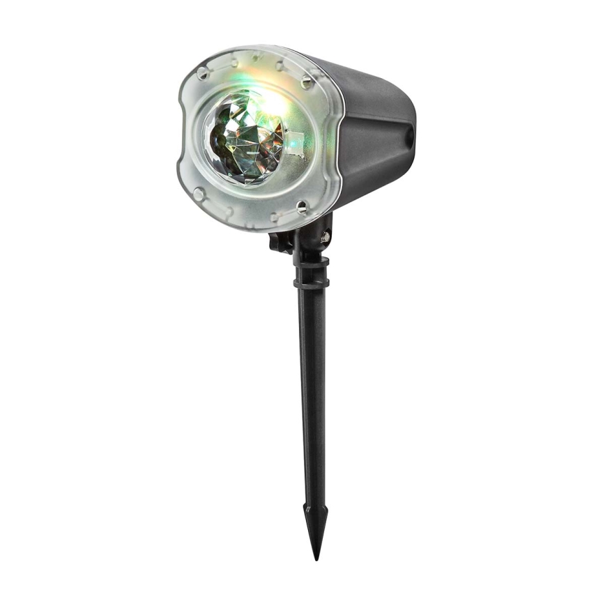 LED-laserprojektori 6W/230V IP65 + kaukosäädin