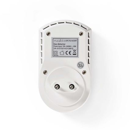 Kaasunilmaisin - nestekaasu, maakaasu, kivihiilikaasu 230V / 85dB