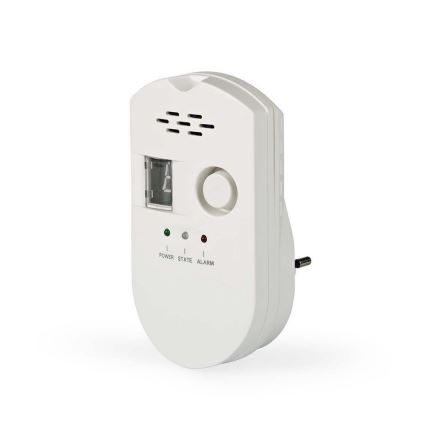 Kaasunilmaisin - nestekaasu, maakaasu, kivihiilikaasu 230V / 85dB