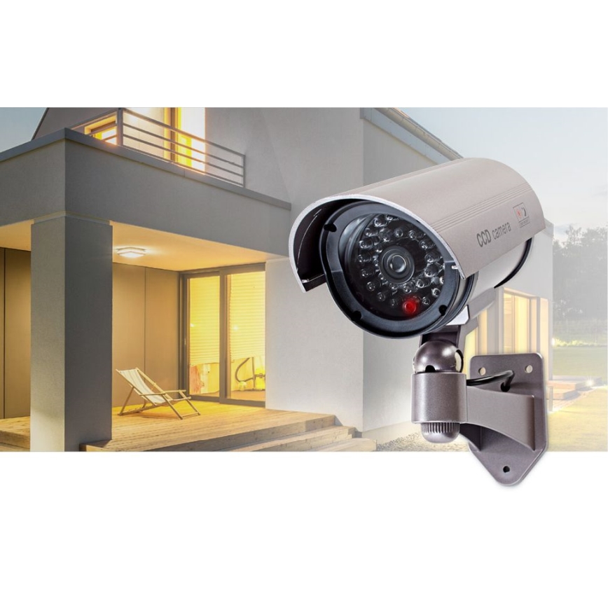 LED Tekovalvontakamera 2xAA IP44
