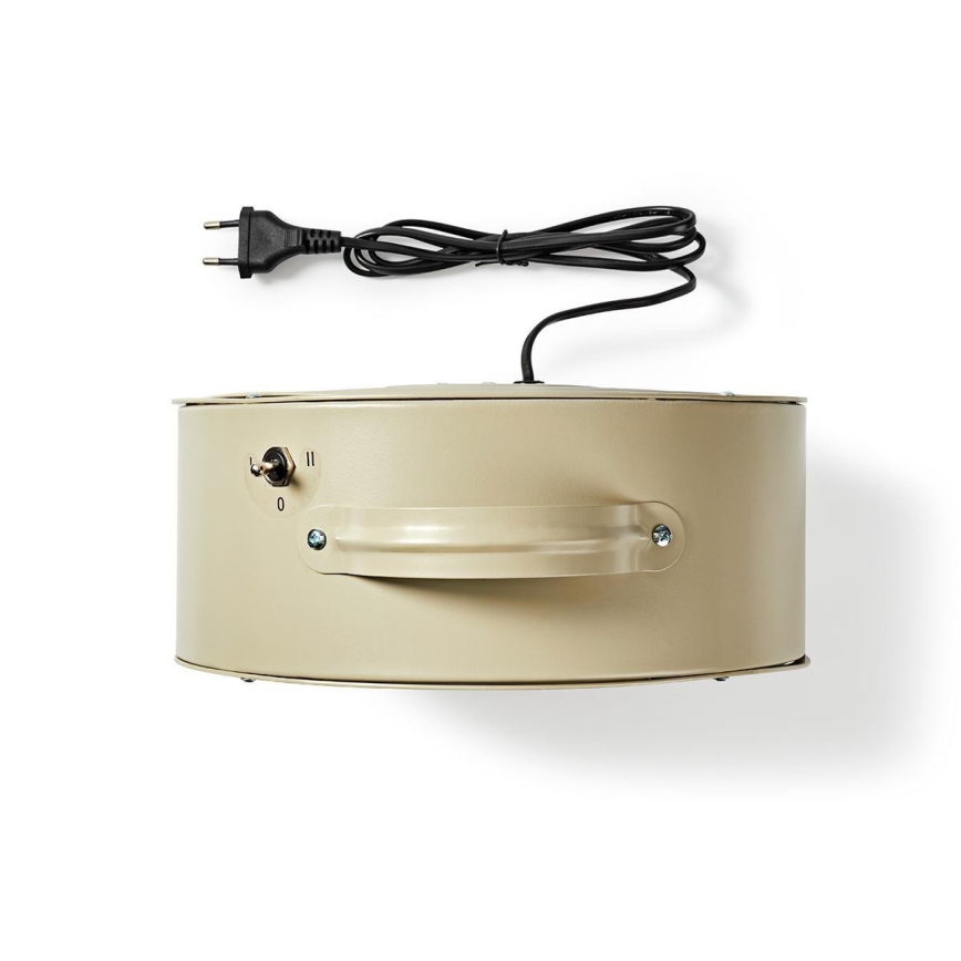 Pöytätuuletin RETRO 20W/230V harmaa ø25 cm