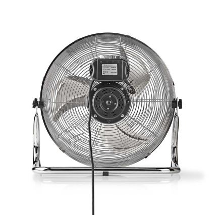 Seisova tuuletin 80W/230V kiiltävä kromi