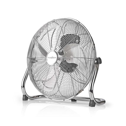 Seisova tuuletin 80W/230V kiiltävä kromi