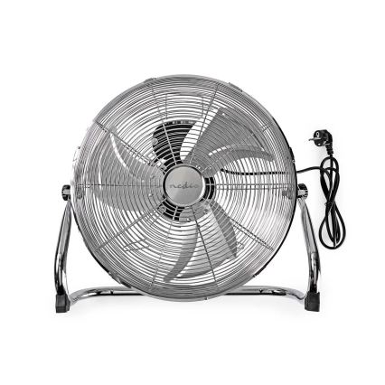 Seisova tuuletin 80W/230V kiiltävä kromi