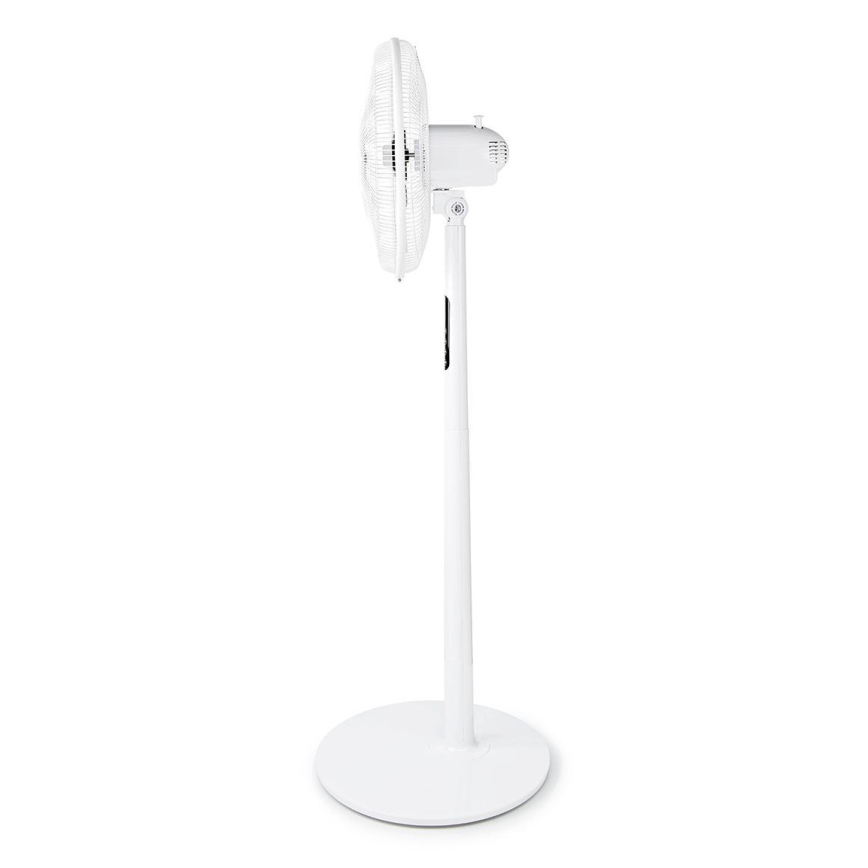 Lattiatuuletin LED-näytöllä 45W/230V valkoinen