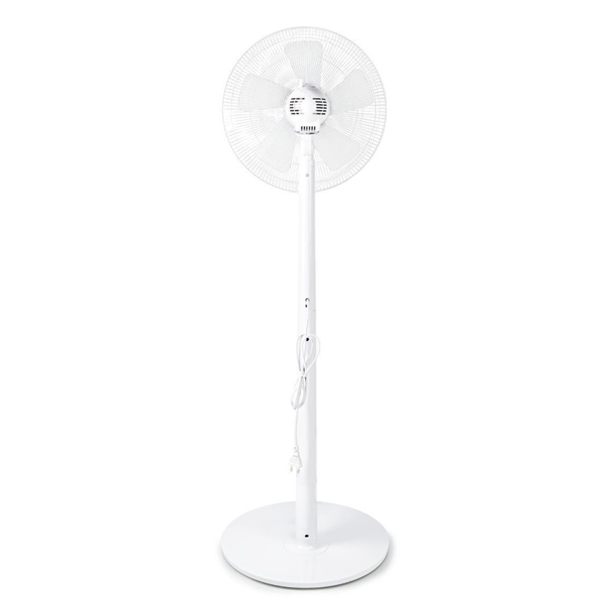 Lattiatuuletin LED-näytöllä 45W/230V valkoinen