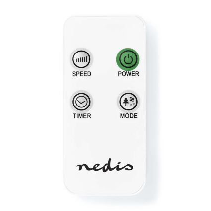 Lattiatuuletin LED-näytöllä 45W/230V valkoinen