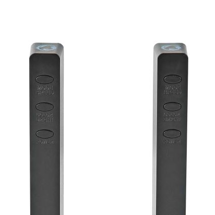SETTI 2x LED RGB Ladattava pöytävalaisin LED/250 mAh