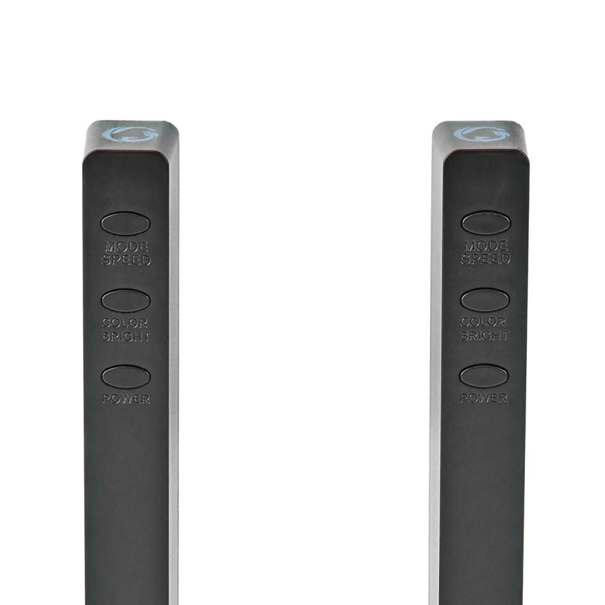 SETTI 2x LED RGB Ladattava pöytävalaisin LED/250 mAh