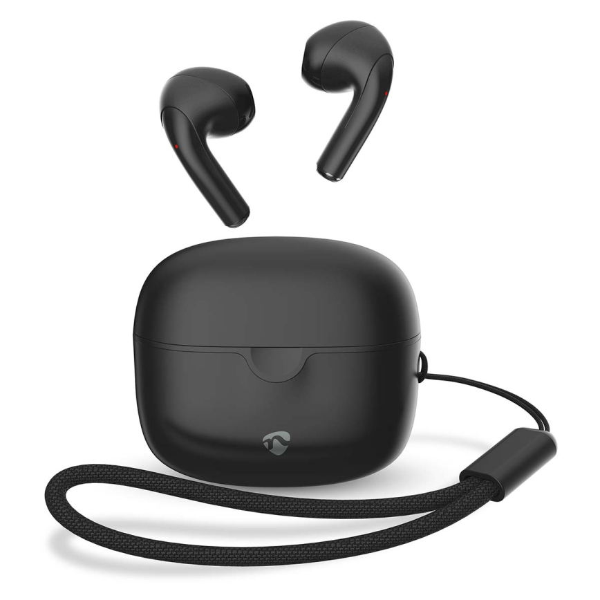 Langaton earphones 250 mAh + 2x 30 mAh musta