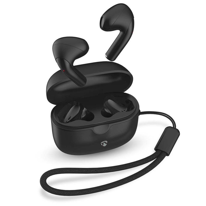 Langaton earphones 250 mAh + 2x 30 mAh musta