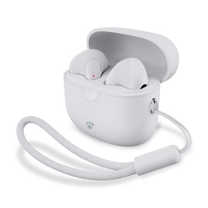 Langaton earphones 250 mAh + 2x 30 mAh valkoinen