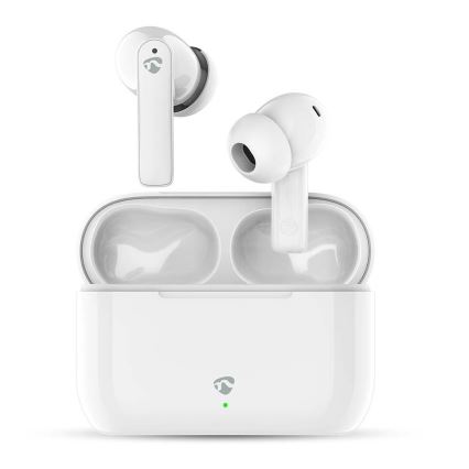 Wireless earphones kanssa ENC IPX4 valkoinen