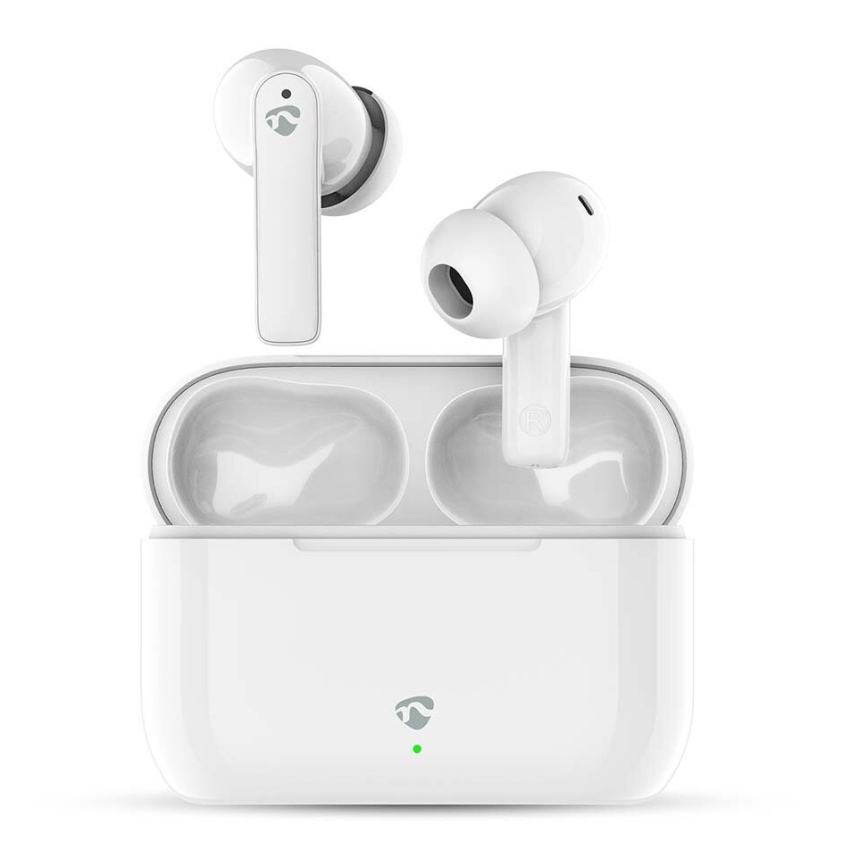 Wireless earphones kanssa ENC IPX4 valkoinen