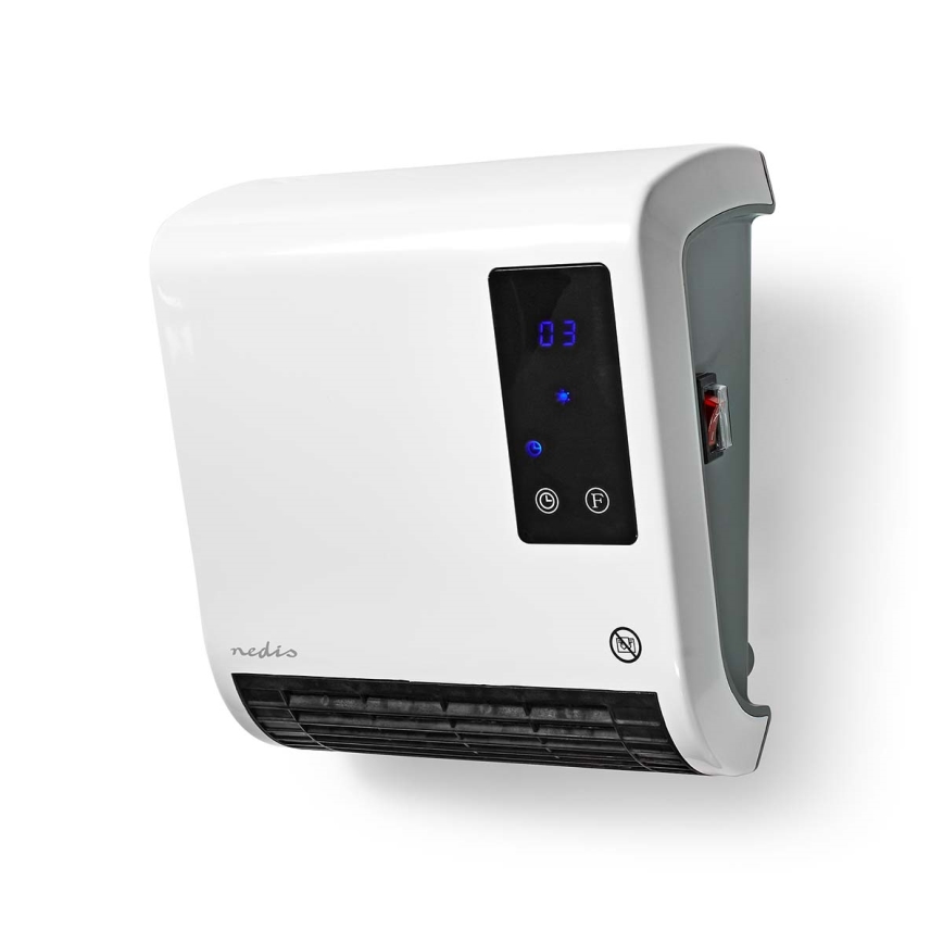 Lämmitin LED-näytöllä ja termostaatilla 2000W/230V IP22 + kauko-ohjain