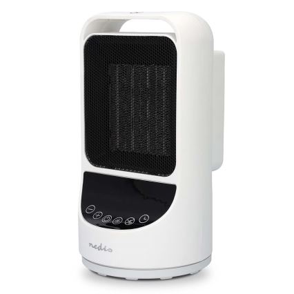 Tuuletin kanssa keraaminen lämmitin Smartlife 1000/1500W/230V Wi-Fi Tuya + kauko-ohjaus