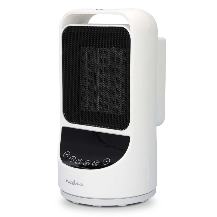 Tuuletin kanssa keraaminen lämmitin Smartlife 1000/1500W/230V Wi-Fi Tuya + kauko-ohjaus