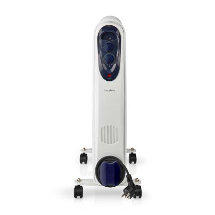 Kannettava öljylämmitin, jossa 11 tasoa 1000/1500/2500W/230V