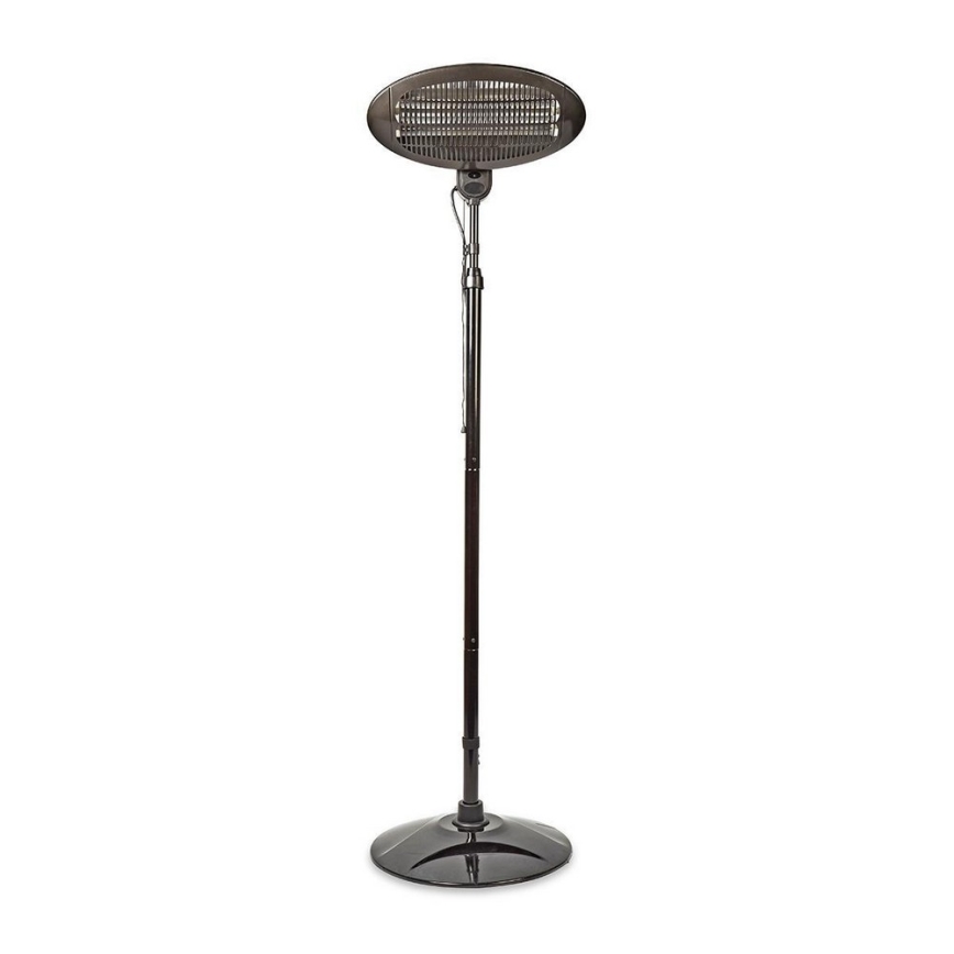 Nedis HTPA120EBK - Ulkolämmitin 1,9 m 650-1300-2000W / 230V IP34