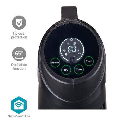 Lämmityselementti ulkokäyttöön SmartLife 600/1200W/230V Wi-Fi Tuya IP24