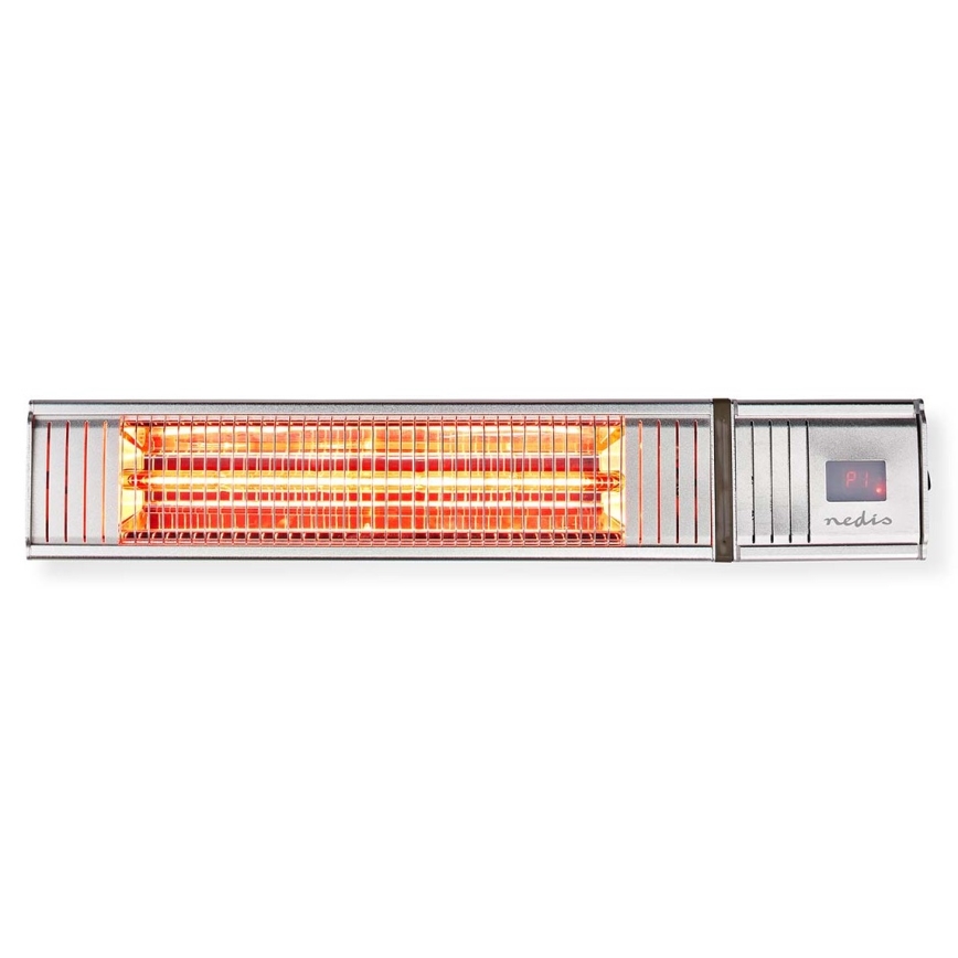 Ulkolämmitin 100W/2000W/230V IP65 + kaukosäädin