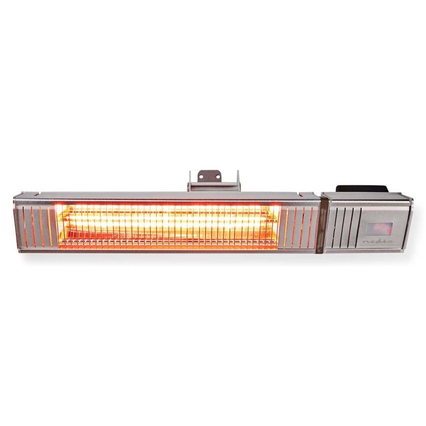 Ulkolämmitin 100W/2000W/230V IP65 + kaukosäädin