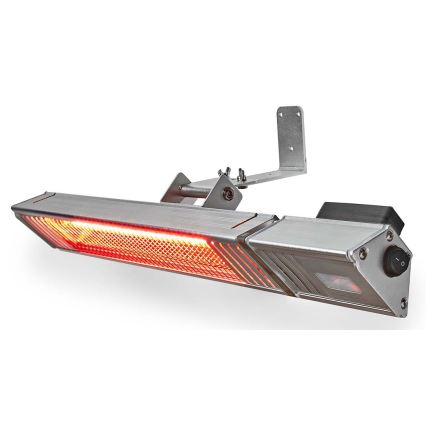 Ulkolämmitin 100W/2000W/230V IP65 + kaukosäädin