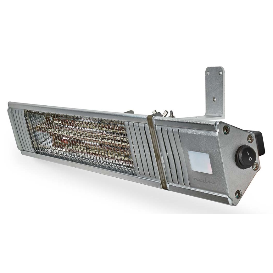 Ulkolämmitin 100W/2000W/230V IP65 + kaukosäädin