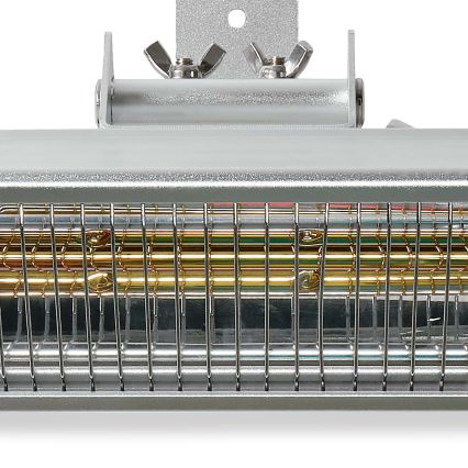 Ulkolämmitin 100W/2000W/230V IP65 + kaukosäädin