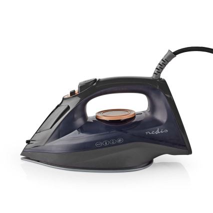 Höyrysilitysrauta 2200W/230V musta