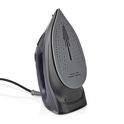 Höyrysilitysrauta 2200W/230V musta