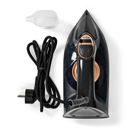 Höyrysilitysrauta 2200W/230V musta
