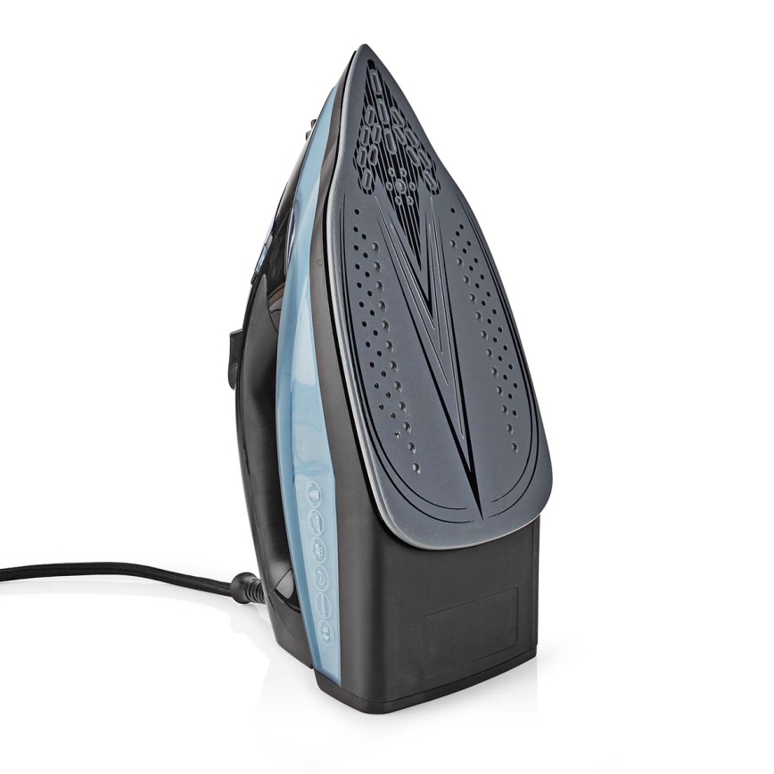 Höyrysilitysrauta 2600W/230V musta/sininen