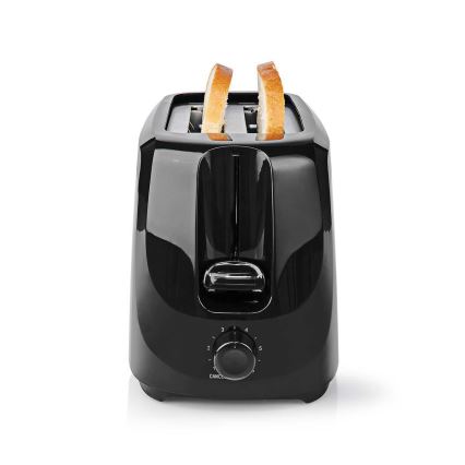 Leivänpaahdin kahdella reiällä 700W/230V musta