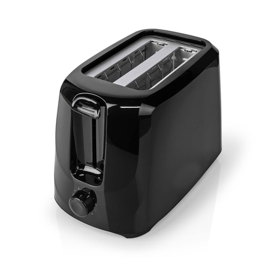 Leivänpaahdin kahdella reiällä 700W/230V musta