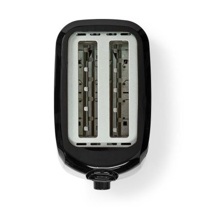 Leivänpaahdin kahdella reiällä 700W/230V musta